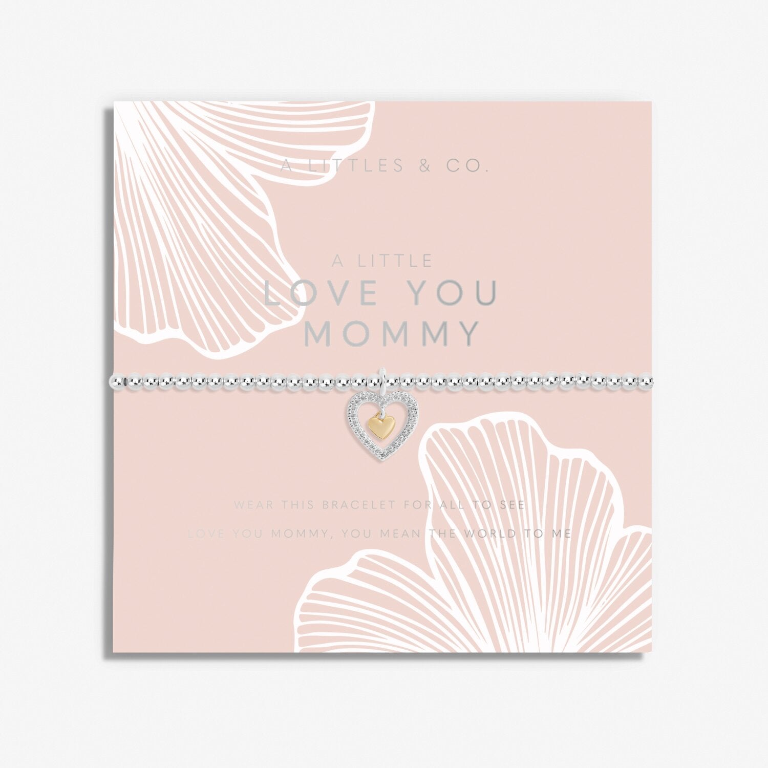 {A Littles & Co} Love You Mommy Bracelet - The Pink Pineapple 850