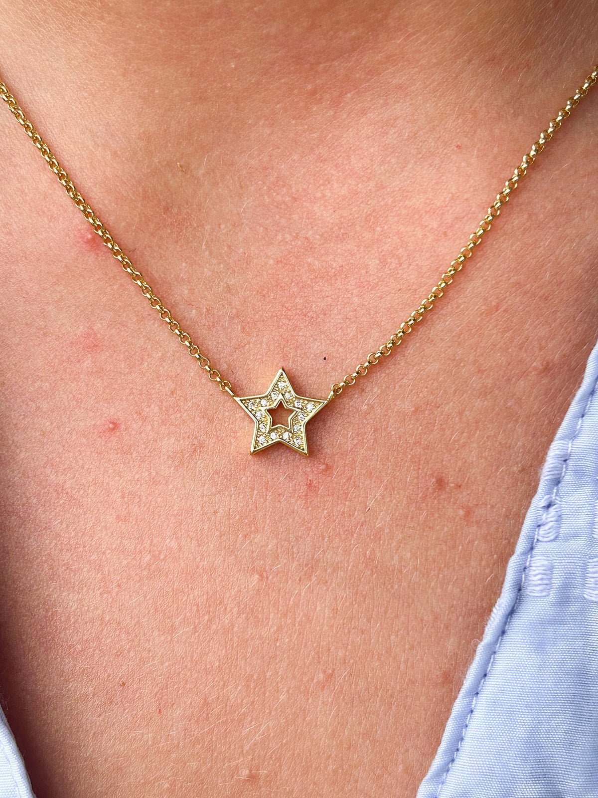 {A Littles & Co} Star Necklace - The Pink Pineapple 850