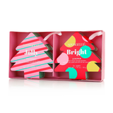 Spongelle Season's Greetings Holiday Tree Gift Set 