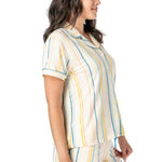 Havana Nights Lounge Top Striped