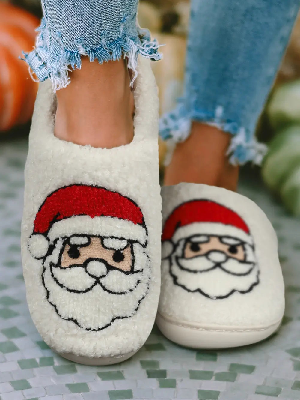 Christmas Santa Clause Slippers