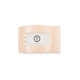 [TELETIES] Flat Rectangle Hair Clip – Small Almond Beige
