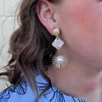 Acrylic Diamond Starburst Drops - The Pink Pineapple 850