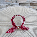 Alabama Crimson Tide Bandana Slider Bracelet - The Pink Pineapple 850
