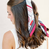 Alabama Pride Square Silk Scarf - The Pink Pineapple 850
