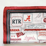 Alabama Pride Square Silk Scarf - The Pink Pineapple 850