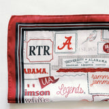Alabama Pride Square Silk Scarf - The Pink Pineapple 850