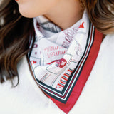 Alabama Pride Square Silk Scarf - The Pink Pineapple 850