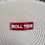 Alabama ROLL TIDE Hair Barrette Clip - The Pink Pineapple 850