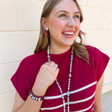 Winter Glow Stone Necklace