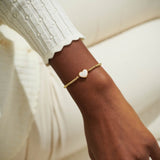 A Little 'Marvelous Mom' Bracelet in Gold-Tone Plating