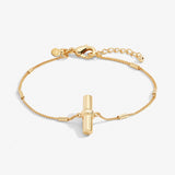 Aura Bar Bracelet in Gold-Tone Plating