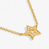 Star Necklace in Gold-Tone Plating