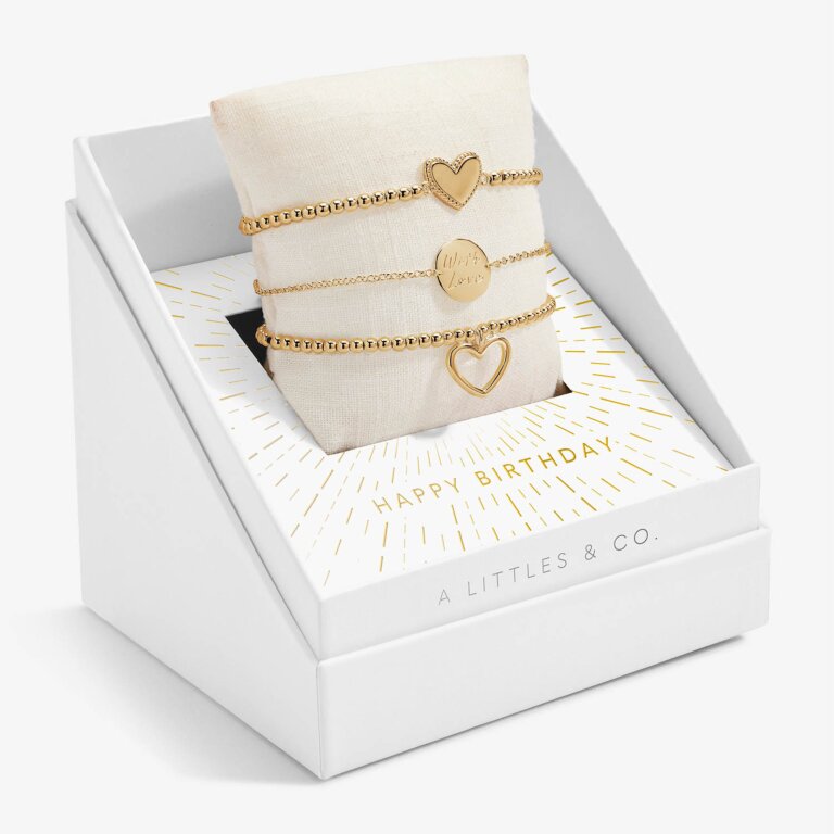 Celebrate You Gift Box 'Happy Birthday' Bracelets