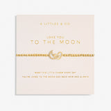 Forever Yours 'Love You To The Moon' Bracelet in Gold-Tone Plating