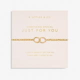 Forever Yours 'Something Special For You' Bracelet in Gold-Tone Plating