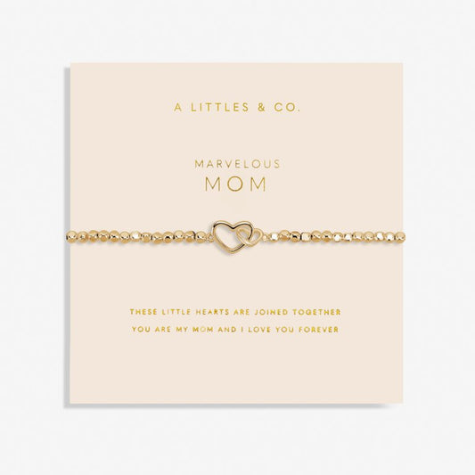Forever Yours 'Marvelous Mom' Bracelet in Gold-Tone Plating