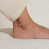 A Littles & Co Pearl Anklet