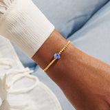 A Little 'Believe' Bracelet In Gold-Tone Plating