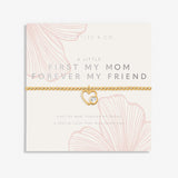 {A Littles & Co} First My Mom Forever My Friend Bracelet