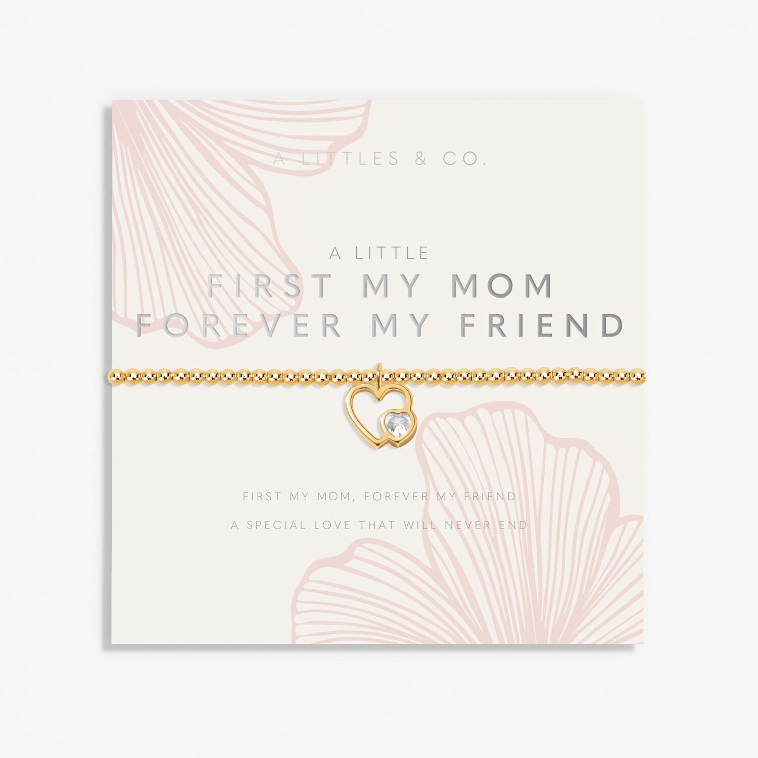 {A Littles & Co} First My Mom Forever My Friend Bracelet