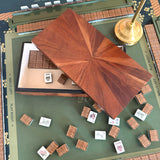 Alderwood Mahjong Tile Box - The Pink Pineapple 850