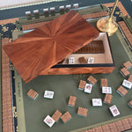 Alderwood Mahjong Tile Box - The Pink Pineapple 850