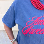 All American Sweetheart Graphic Tee - The Pink Pineapple 850