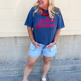 All American Sweetheart Graphic Tee - The Pink Pineapple 850