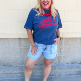 All American Sweetheart Graphic Tee - The Pink Pineapple 850