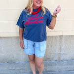 All American Sweetheart Graphic Tee - The Pink Pineapple 850