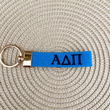 Alpha Delta Pi Embroidered Keychain - The Pink Pineapple 850