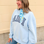 Alpha Delta Pi Mock Neck Crewneck - The Pink Pineapple 850