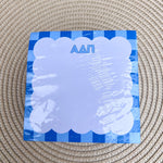Alpha Delta Pi Sorority Scalloped Notepad Cube - The Pink Pineapple 850