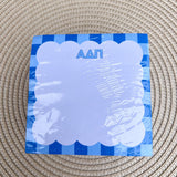 Alpha Delta Pi Sorority Scalloped Notepad Cube - The Pink Pineapple 850