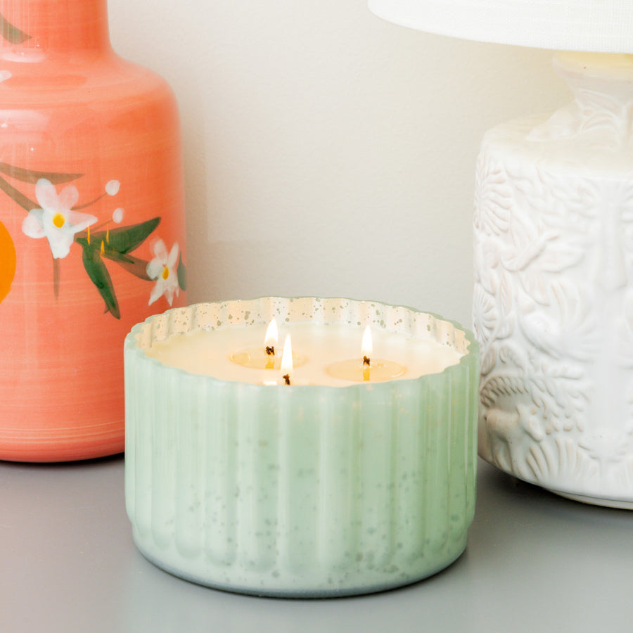 Sweet Grace Collection Candle Seafoam Round Candle