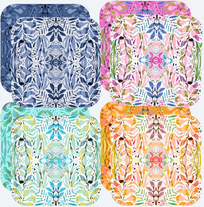 Amina Coaster Set - The Pink Pineapple 850