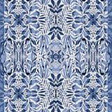 Amina Indigo Reversible Tea Towel - The Pink Pineapple 850