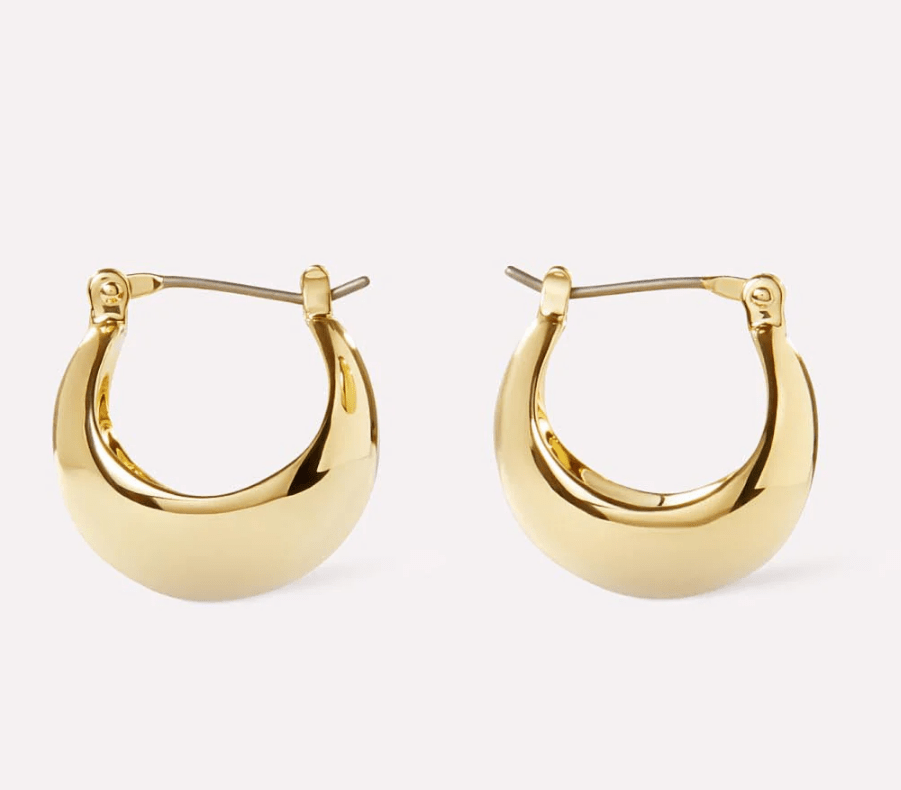 [Ana Luisa] Abby Hoop Earrings - The Pink Pineapple 850