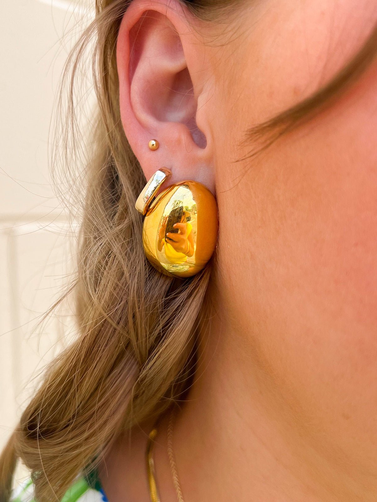 [Ana Luisa] Abby Hoop Earrings - The Pink Pineapple 850