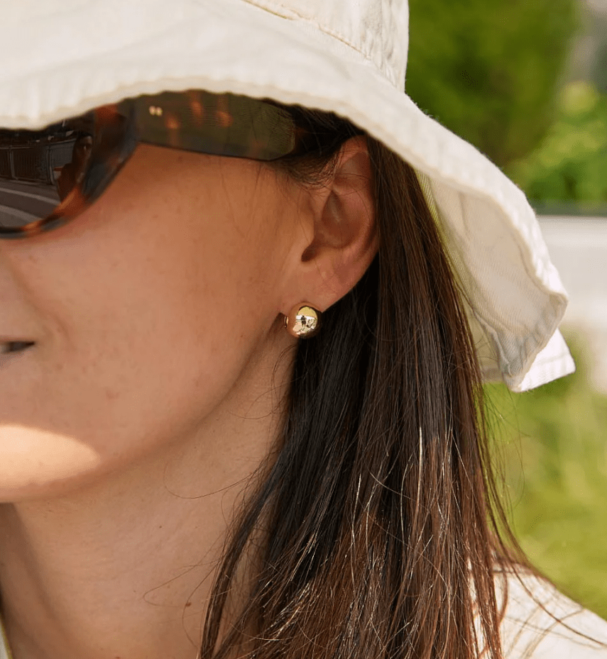 [Ana Luisa] Abby Mini Hoop Earrings - The Pink Pineapple 850