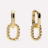 [Ana Luisa] Ash Double Hoop Earrings - The Pink Pineapple 850