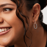 [Ana Luisa] Ash Two Tone Double Hoop Earrings - The Pink Pineapple 850