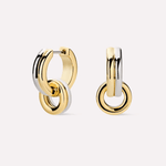 [Ana Luisa] Asher Drop Huggie Earrings - The Pink Pineapple 850
