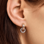 [Ana Luisa] Asher Drop Huggie Earrings - The Pink Pineapple 850