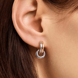 [Ana Luisa] Asher Drop Huggie Earrings - The Pink Pineapple 850