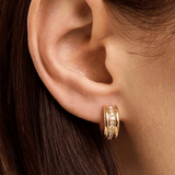 [Ana Luisa] Asher Triple Huggie Earrings - The Pink Pineapple 850