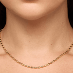[Ana Luisa] Capri Ball Chain Necklace - The Pink Pineapple 850