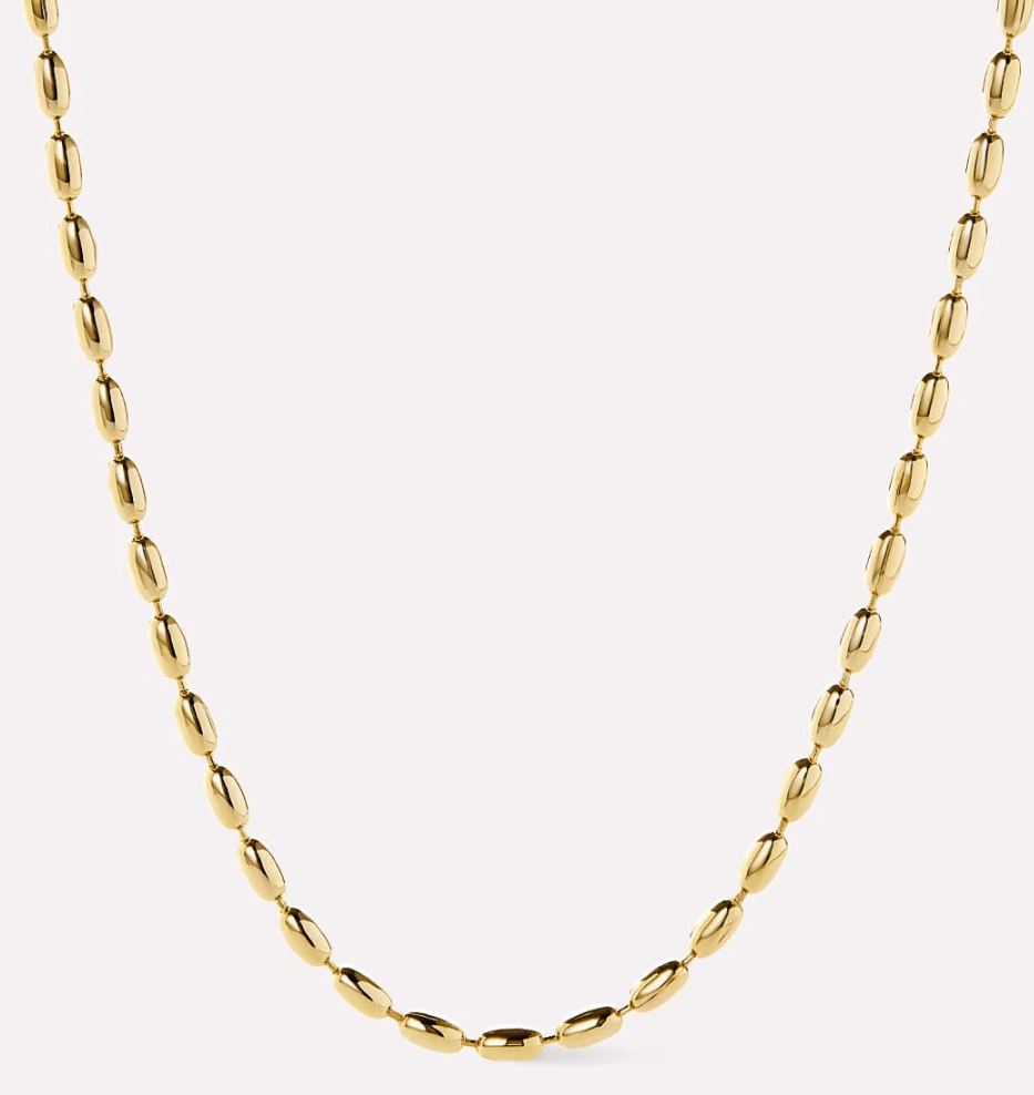 [Ana Luisa] Capri Ball Chain Necklace - The Pink Pineapple 850