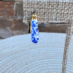 [Ana Luisa] Dakota Blue Marble Statement Hoops - The Pink Pineapple 850